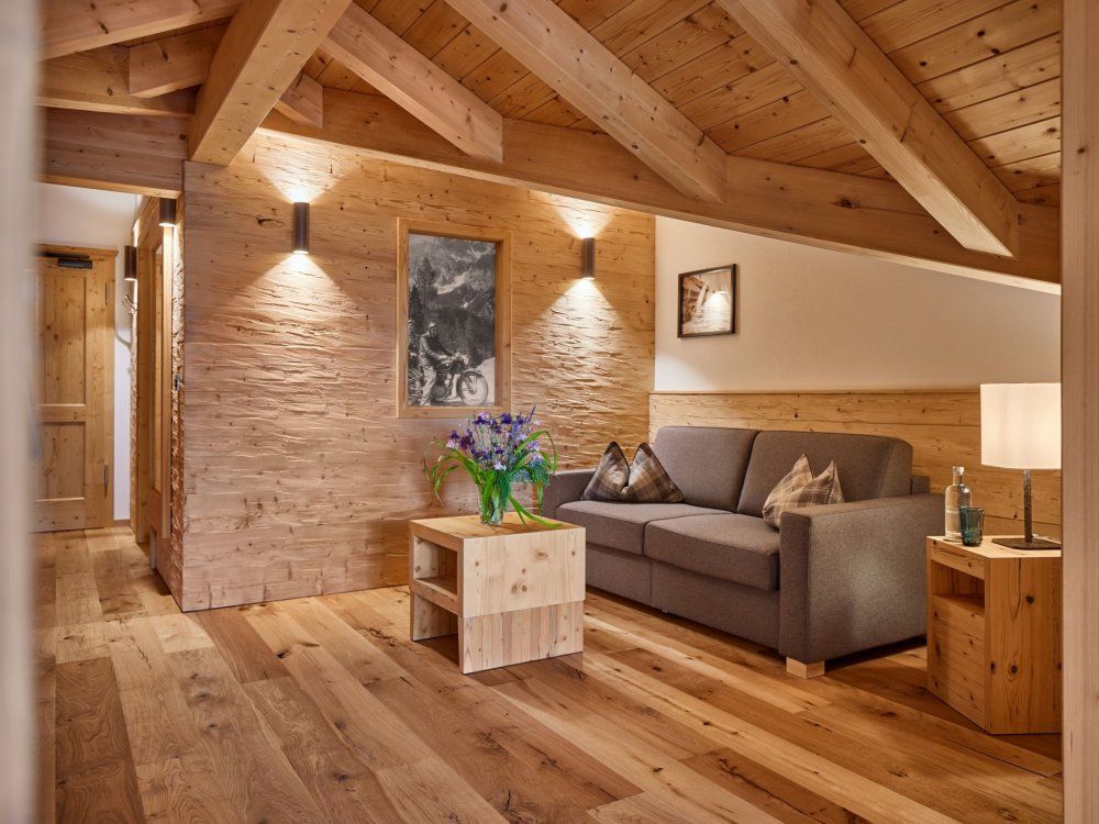 Hanusel Hof Wellness-Suite Wohnbereich