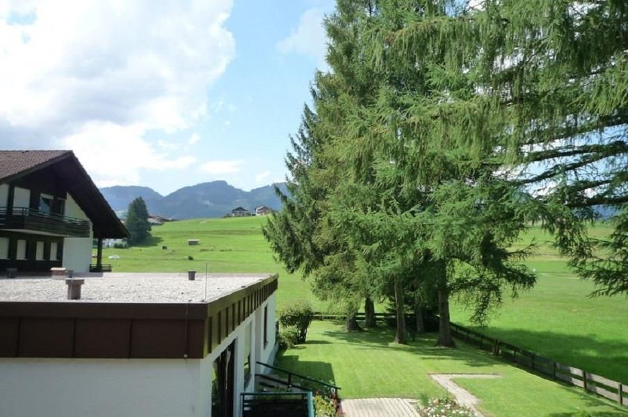 Blick vom Balkon