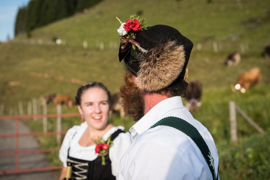 G'richt für den Viehscheid in Obermaiselstein im Allgäu