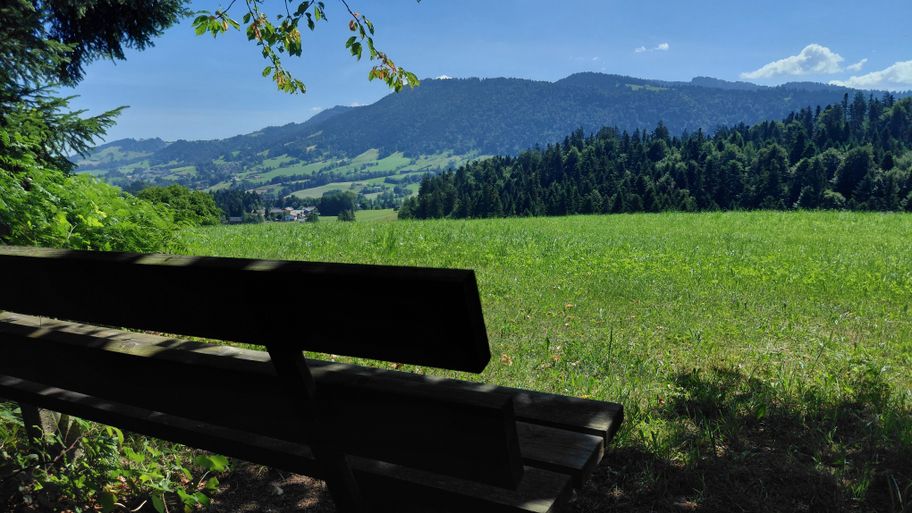 Blick Richtung Kojen-Schichtkamm
