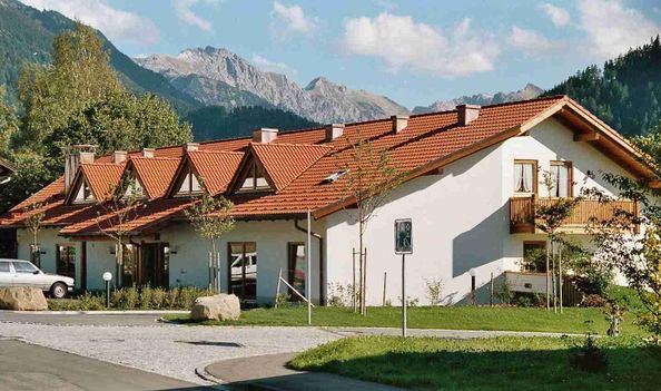 Haus im Sommer