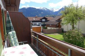 Blick vom Balkon