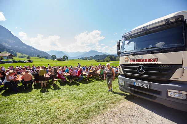 Viehscheid in Schöllang