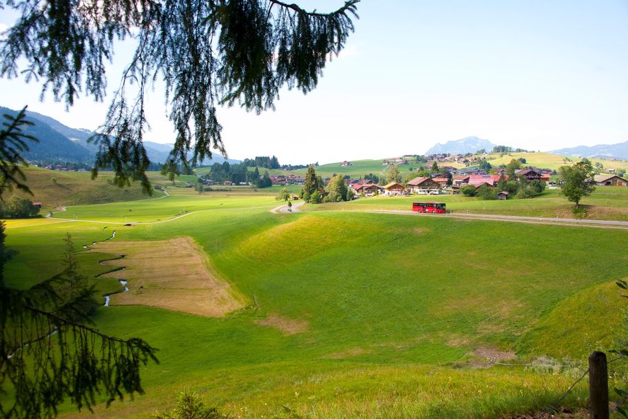 Blick vom Sagenweg in Obermaiselstein