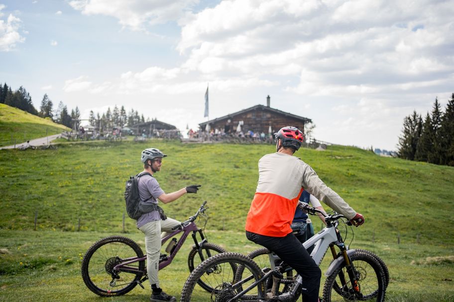 Neulandtrail an der Alpe Gschwenderberg