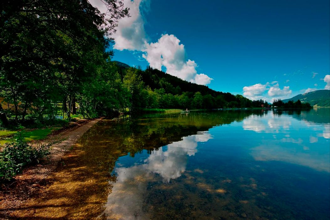 Der nahe gelegene Alpsee