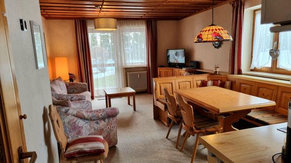 Wohnzimmer im Allgäustil
