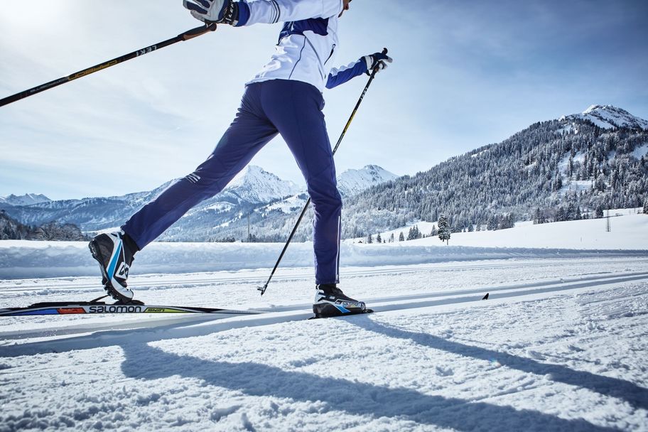 Winter Langlaufen im Allgäu