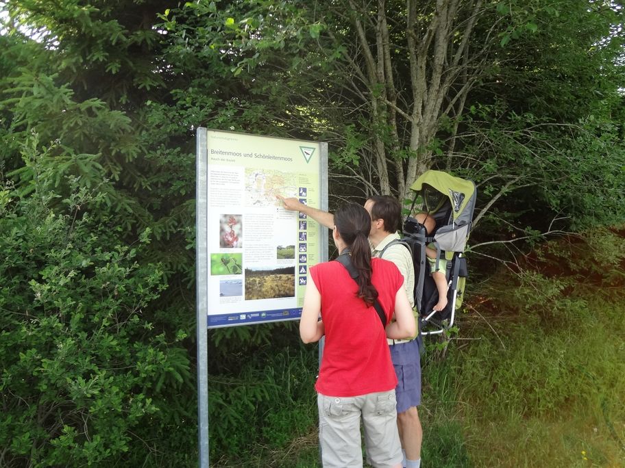 Familie Breitenmoos Informationstafel