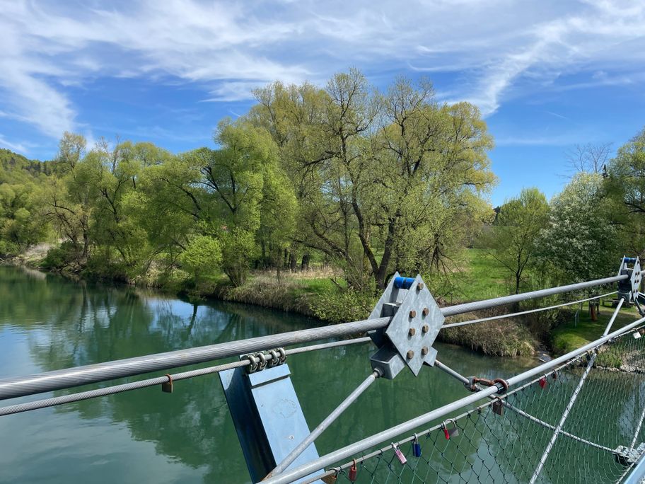 Auf der Illerbrücke
