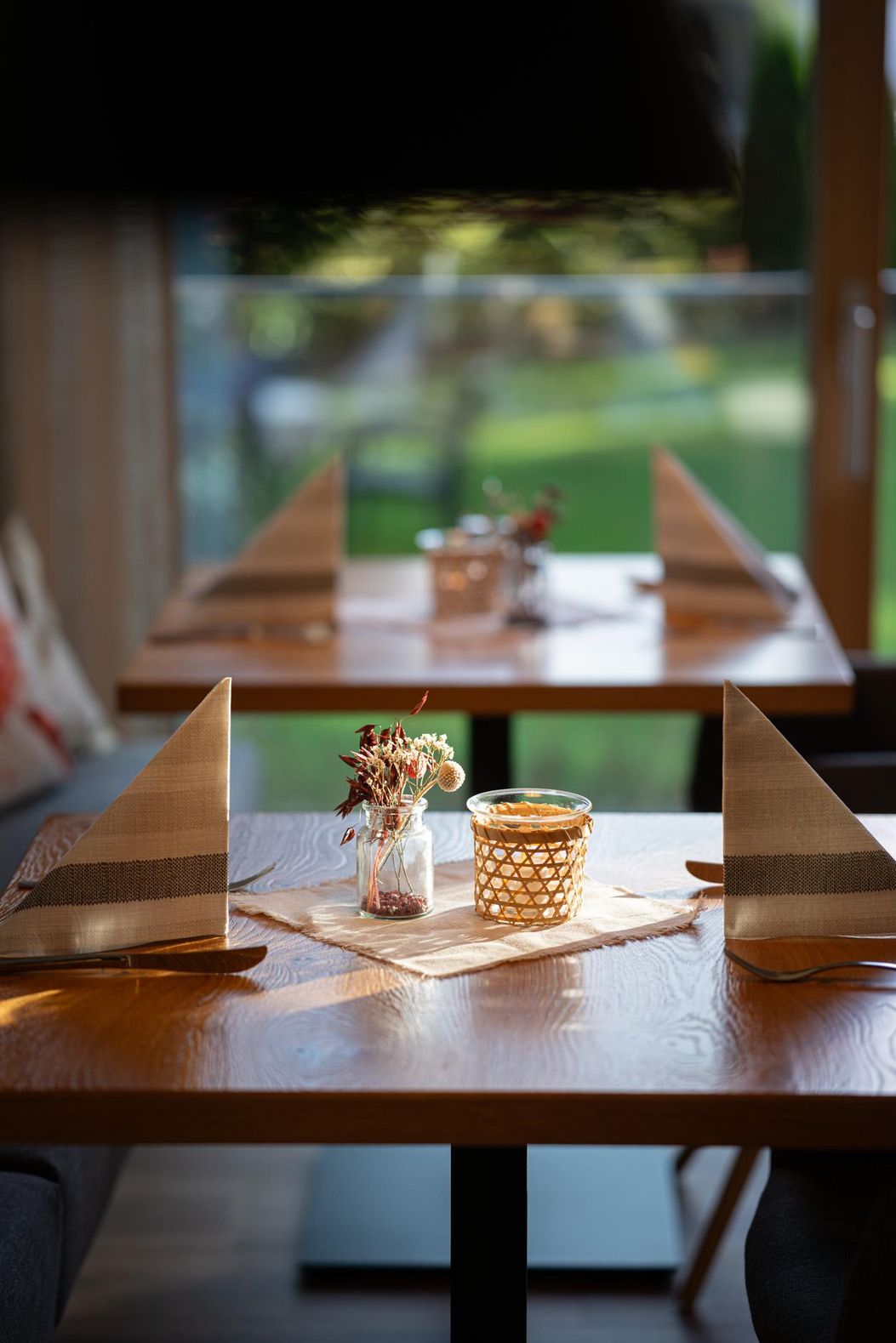 Abends im Restaurant