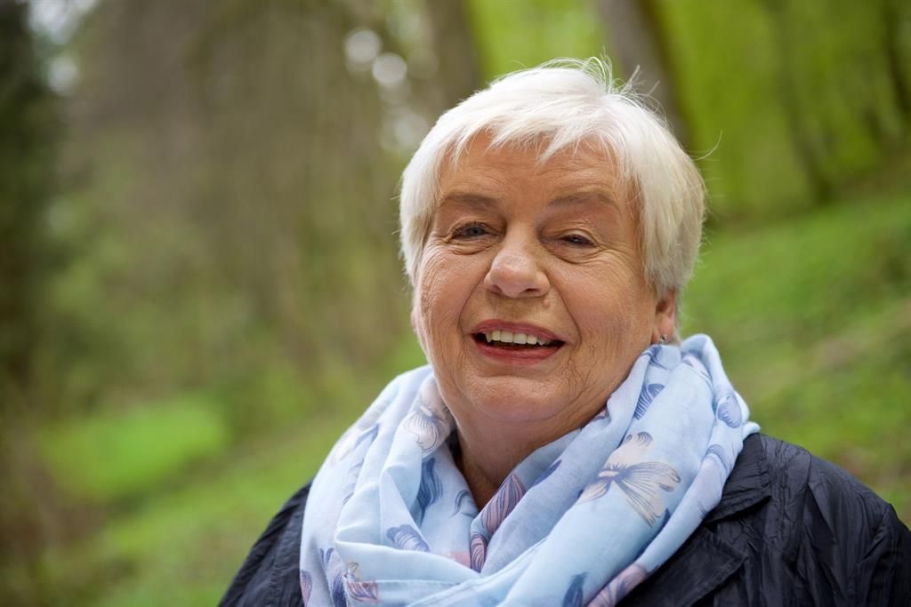 Gastgeberin Frau Irmtraut Fischer