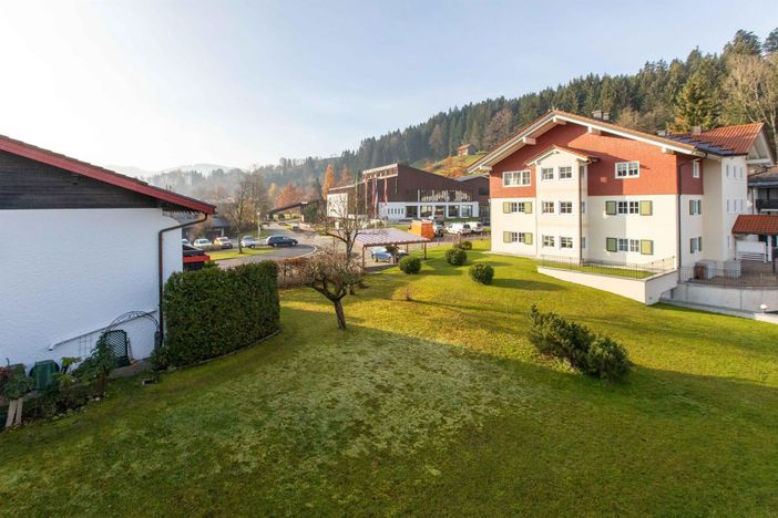 Blick vom Südbalkon
