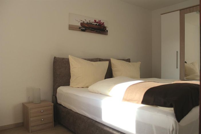 Seelesgraben - Schlafzimmer mit großem Doppelbett
