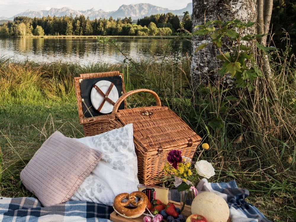 Picknick am Weiher