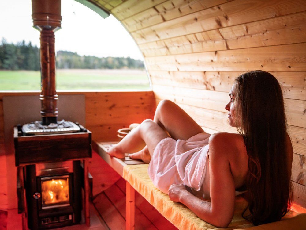 Saunieren mit Aussicht