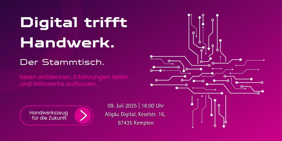 Juli 25_Keyvisual_Digital trifft Handwerk