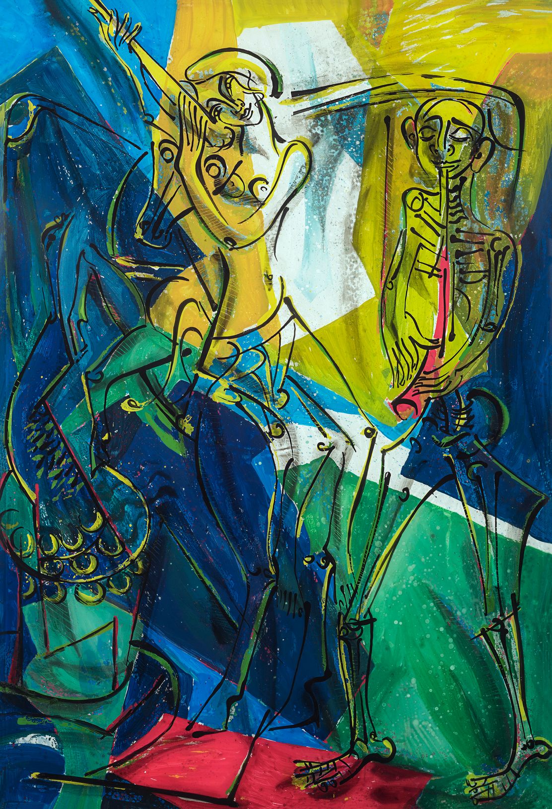 Tod und das Mädchen. Erich Schickling