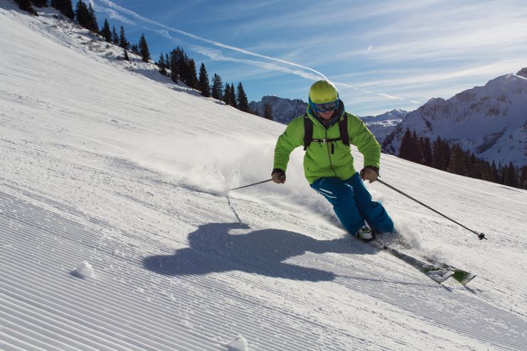Skigenuss auf top präparierten Pisten