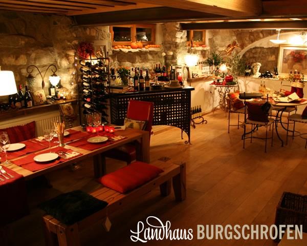 Landhaus Burgschrofen Weinkeller