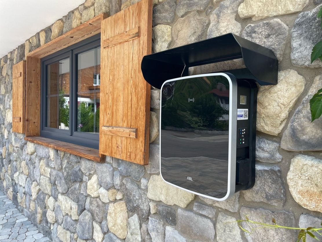 Ladestation am Gästehaus Hörnerblick