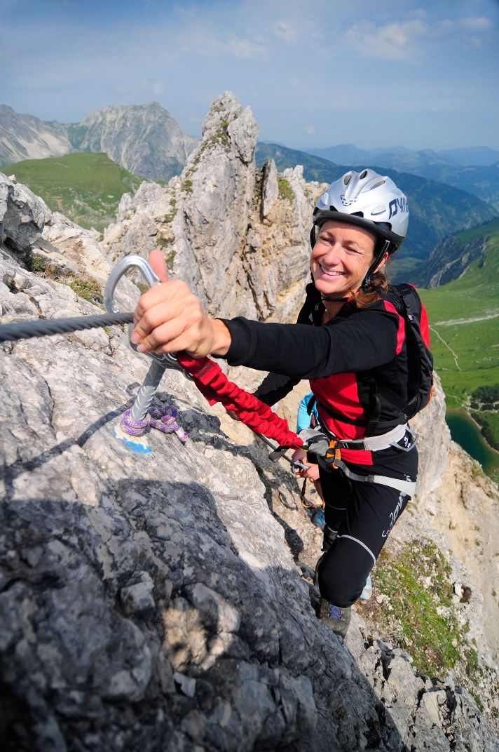 Der Friedberger Klettersteig