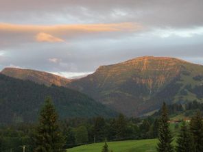 Blick vom Balkon