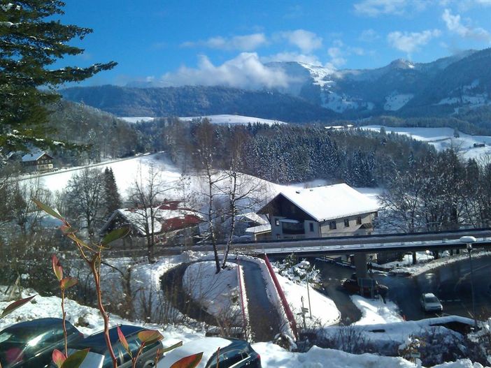 Blick aus dem Fenster
