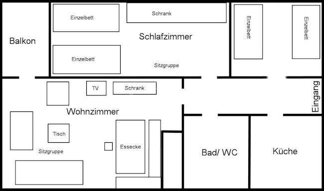 Grundrissplan