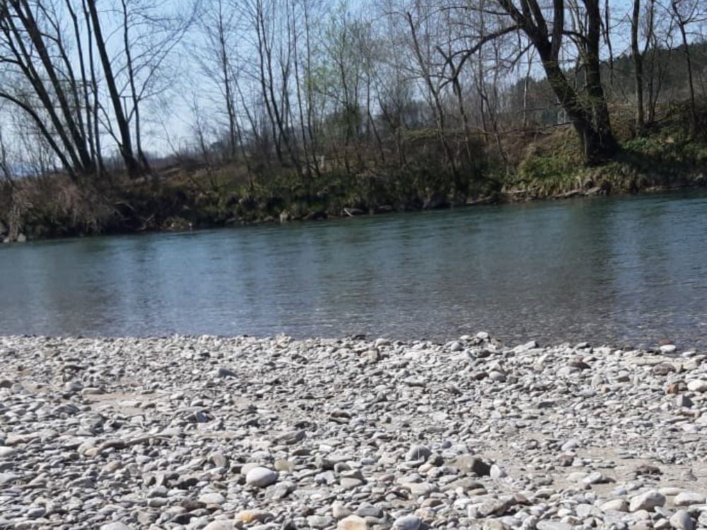 Iller (Fluß) in nächster Nähe