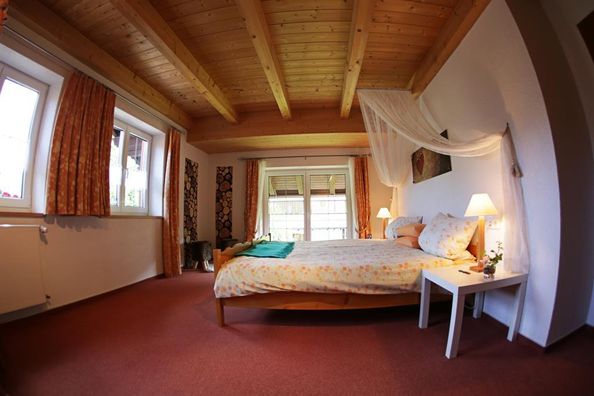 Schlafzimmer große Ferienwohnung