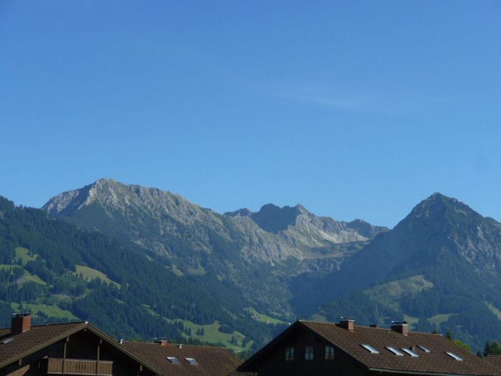 Ausblick vom Balkon