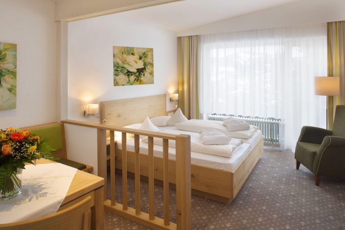 Doppelzimmer mit Doppelbett