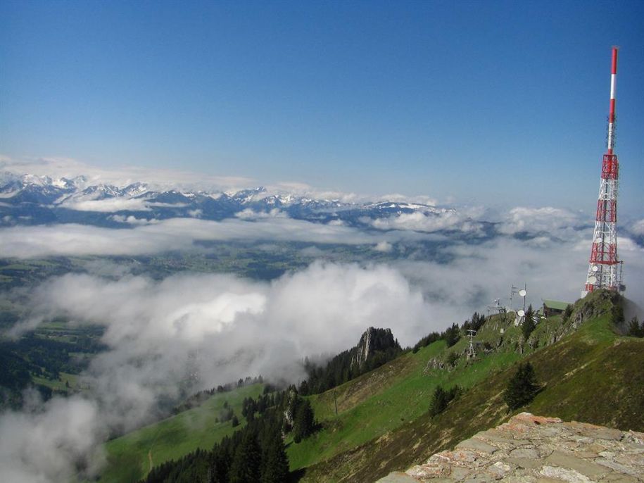 Aussicht Grünten vom Jägerdenkmal