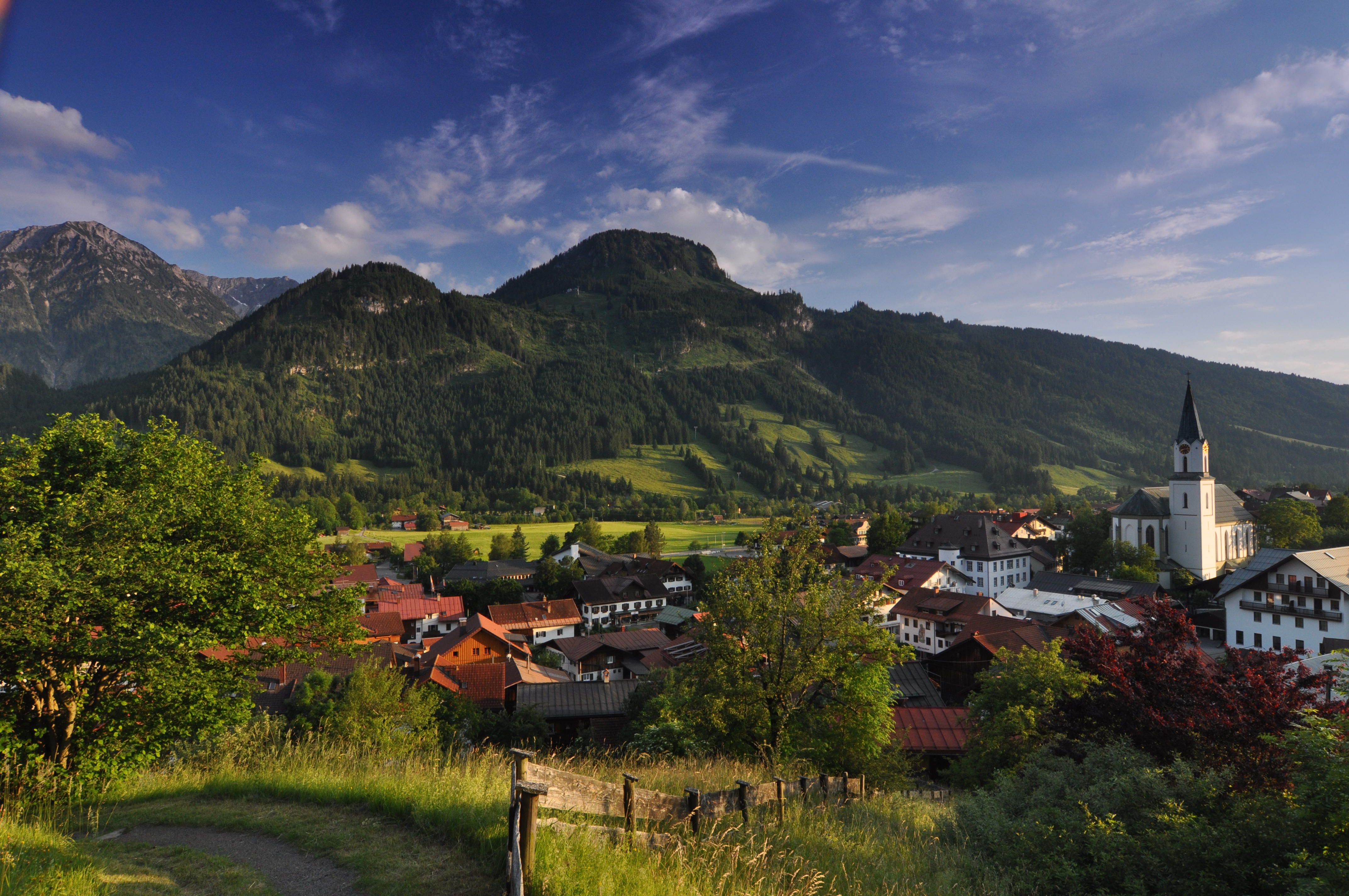 Bad Hindelang Urlaub im Allgäu zum Wandern und Skifahren Allgäu