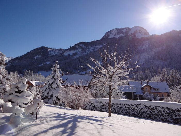 Ausblick im Winter