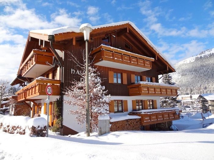 Haus Petra im Winter