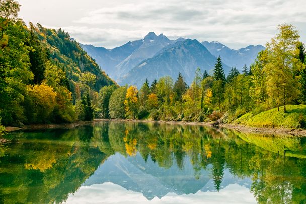 Herbststimmung am Auwaldsee