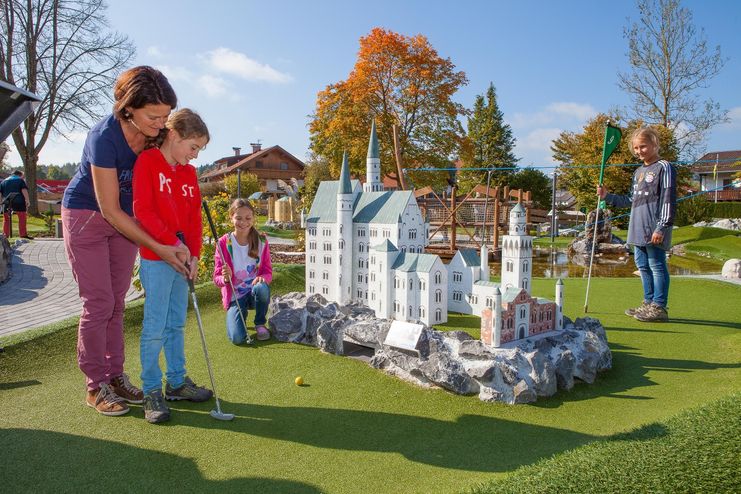 Flößergolf in Lechbruck am See