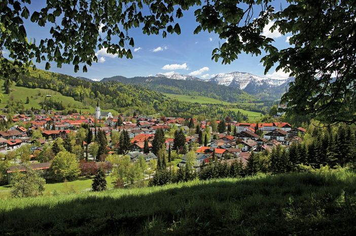 Oberstaufen traumhaft eingebettet