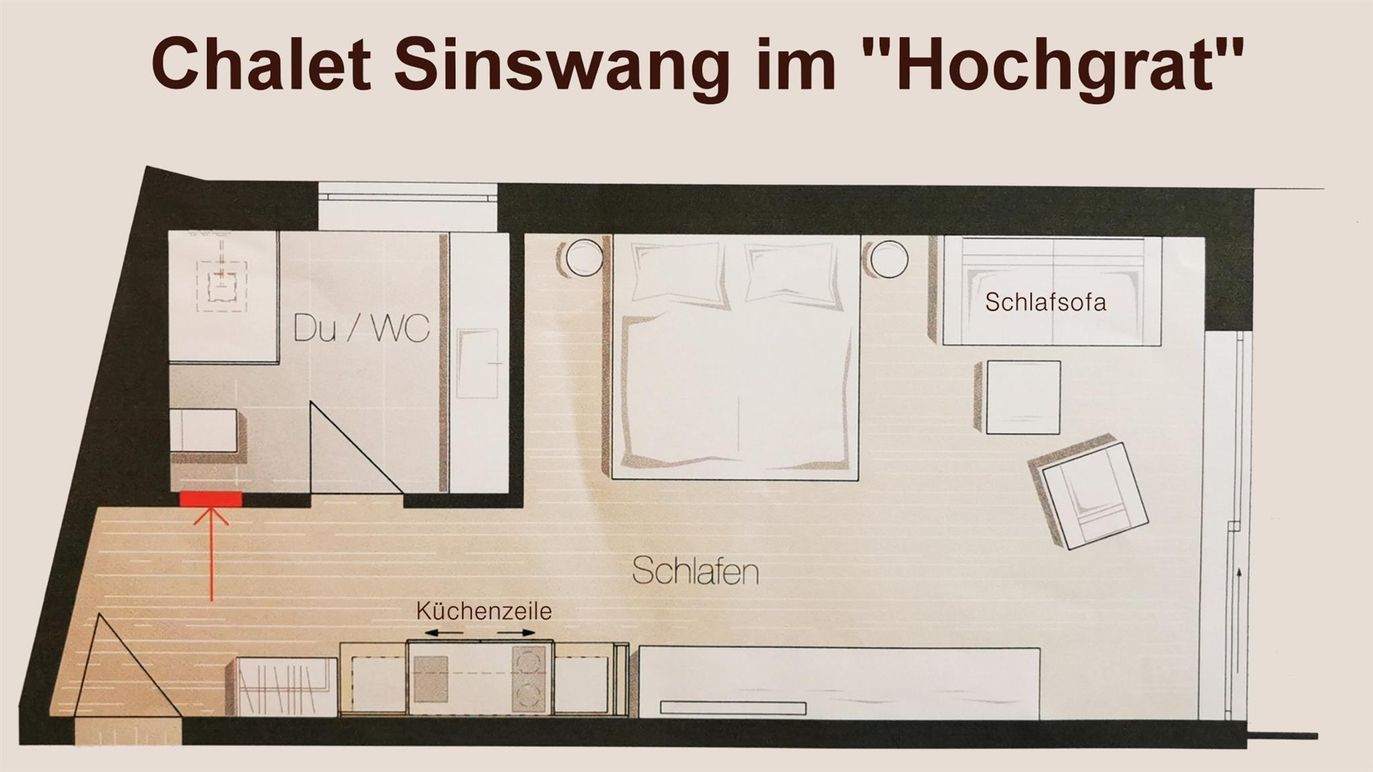 Ansicht Chalet Sinswang