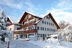 Haus im Winter