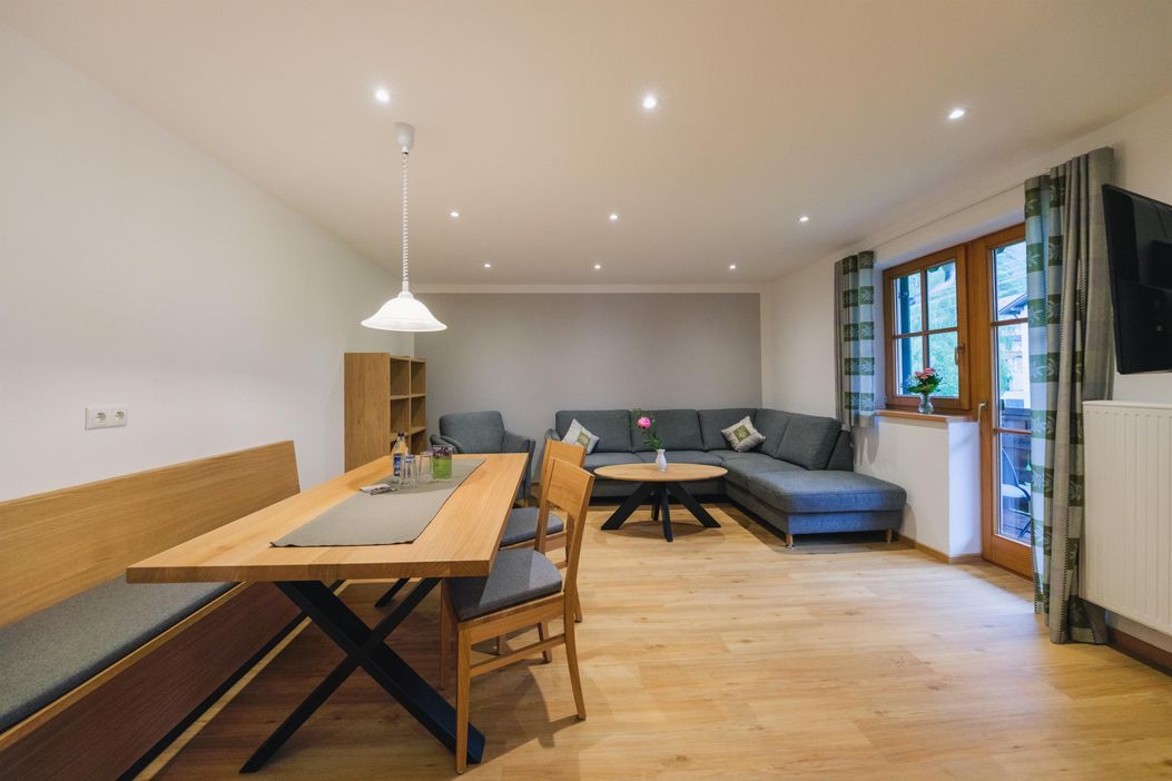 Wohnbereich - Ferienwohnung Flieder