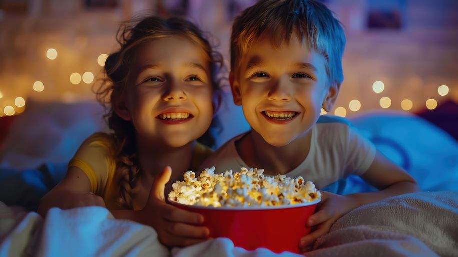 Popcorn und Beamer, ganz großes Kino