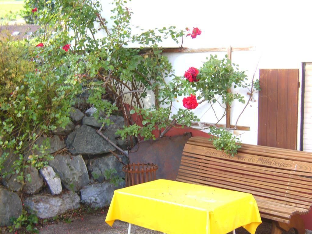 gemütliche Sitzecke auf der Terrasse