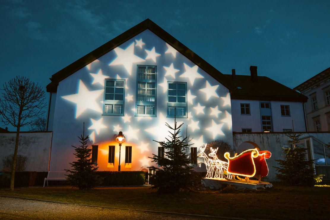 Winterwald im Klostergarten