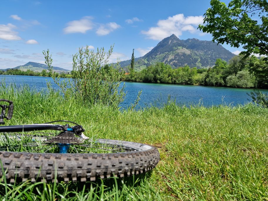 Pause am Ortwanger Baggersee