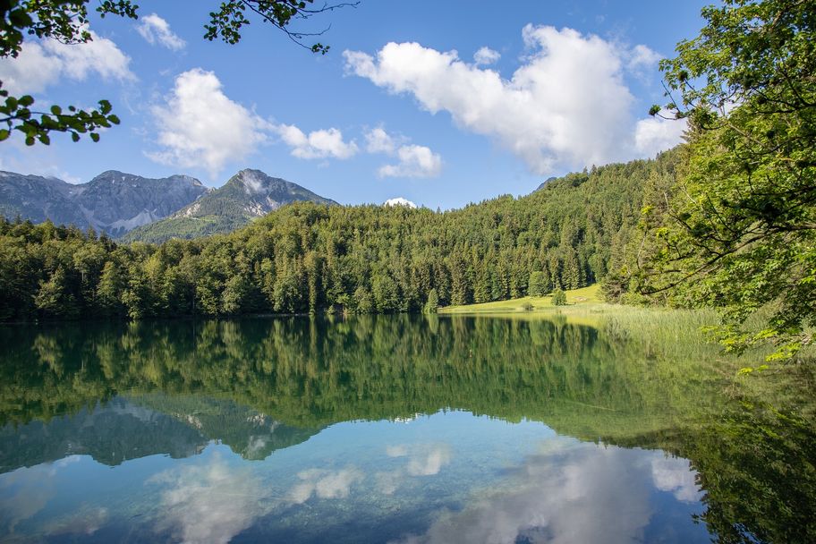 Der Alatsee im Ostallgäu