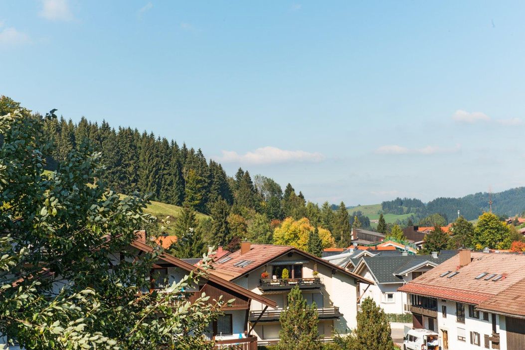 Ausblick vom West-Balkon