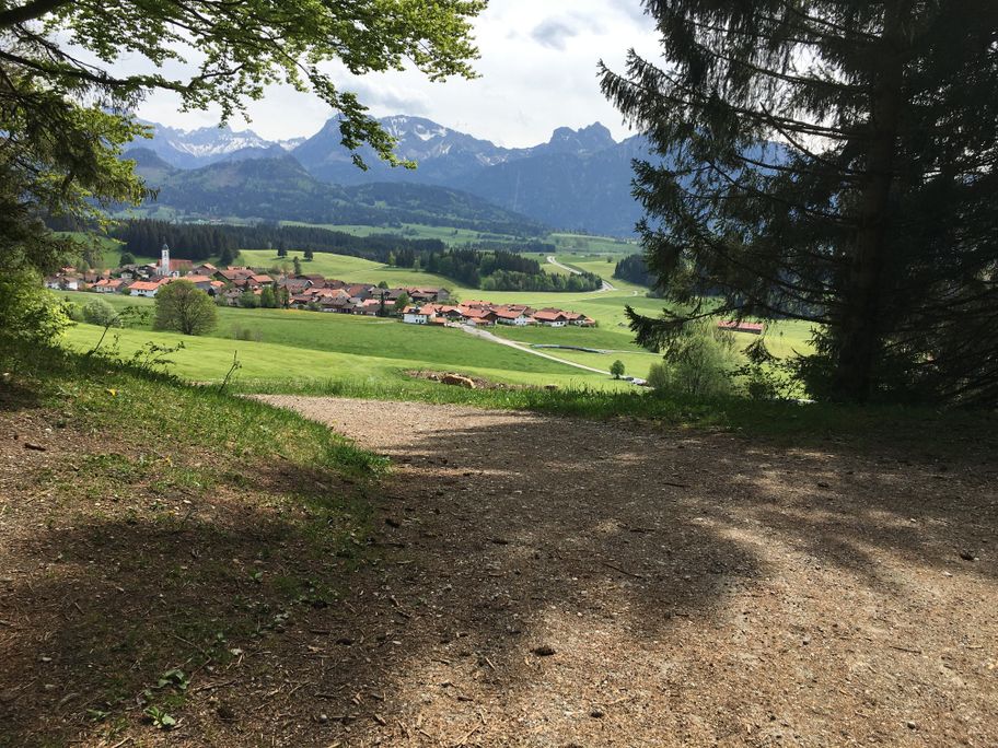 Blick auf Eisenberg-Zell